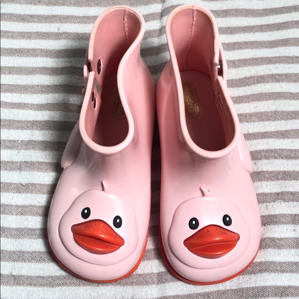 Mini Melissa 'Mini Sugar 2' Rain Boot 10